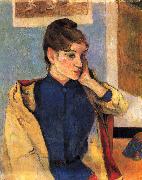 Paul Gauguin Portrait of Madelaine Bernard oil painting artist